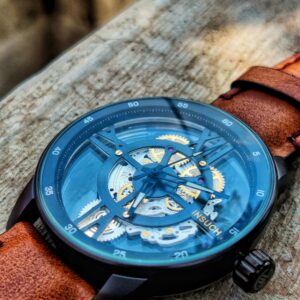 INSUCH Leather Watch - Chocolate Brown