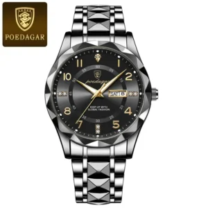 POEDAGAR 615 Watch (123 Version) - Full Black