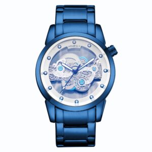 HOURSLY HY9111 Mens Quartz Watch - Blue White