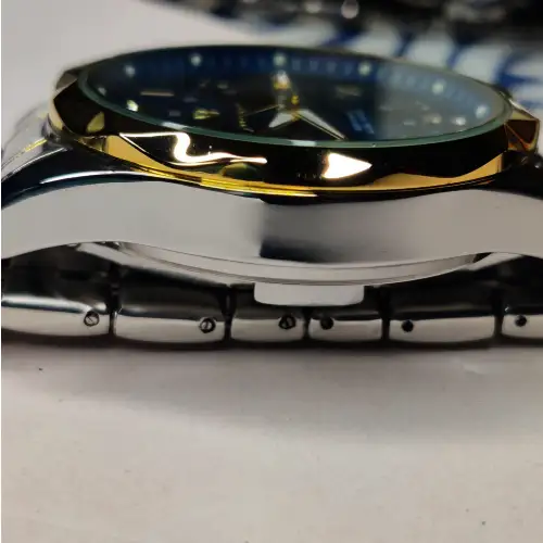 POEDAGAR 615 Watch (123 Version) - Gold Blue Gold Ring - Image 7