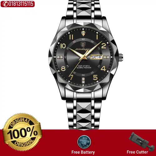 POEDAGAR 615 Watch (123 Version) - Full Black