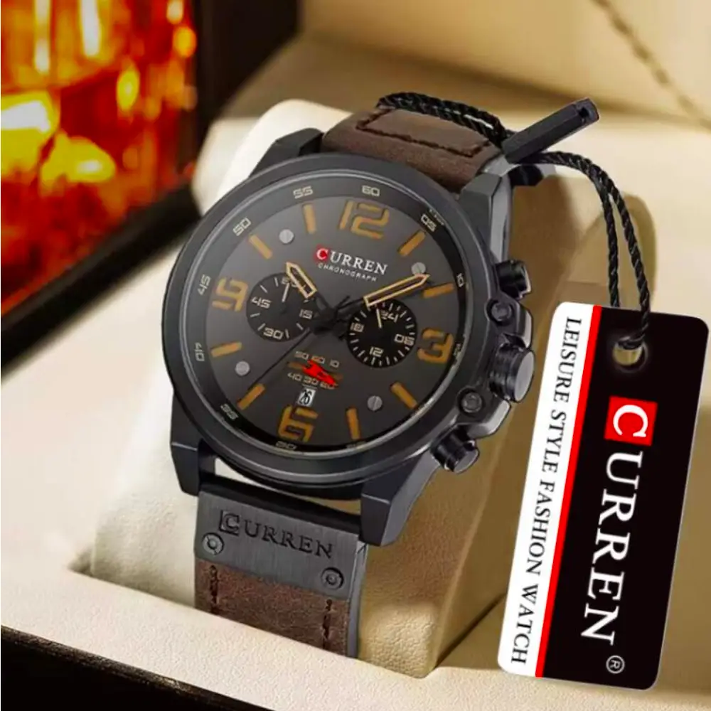 CURREN 8314 - Black Brown - Image 3